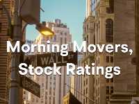 Today's Morning Movers and Top Ratings: TSLA, DPZ, AAPL, AMC and More