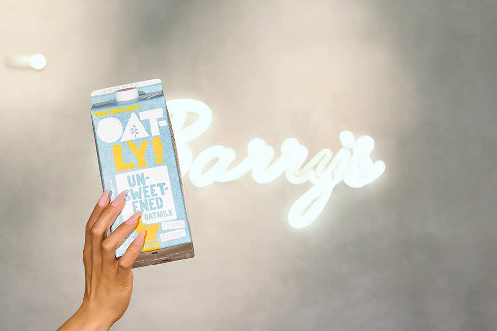 Oatly Teams Up with Barry's