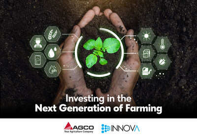 AGCO announced its recent investment in the Innova Ag Innovation Fund VI of venture capital firm Innova Memphis. The deal aligns with AGCO's approach to support the next generation of farming through advanced solutions that promise a more automated, digitized and sustainable future for agriculture.