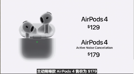 【最終価格】Apple AirPods4 Apple AirPods 4 アクティブノイズキャンセリング搭載モデル MXP93J/A