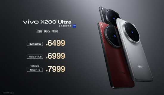 The vivo X200 Ultra is released: featuring two self