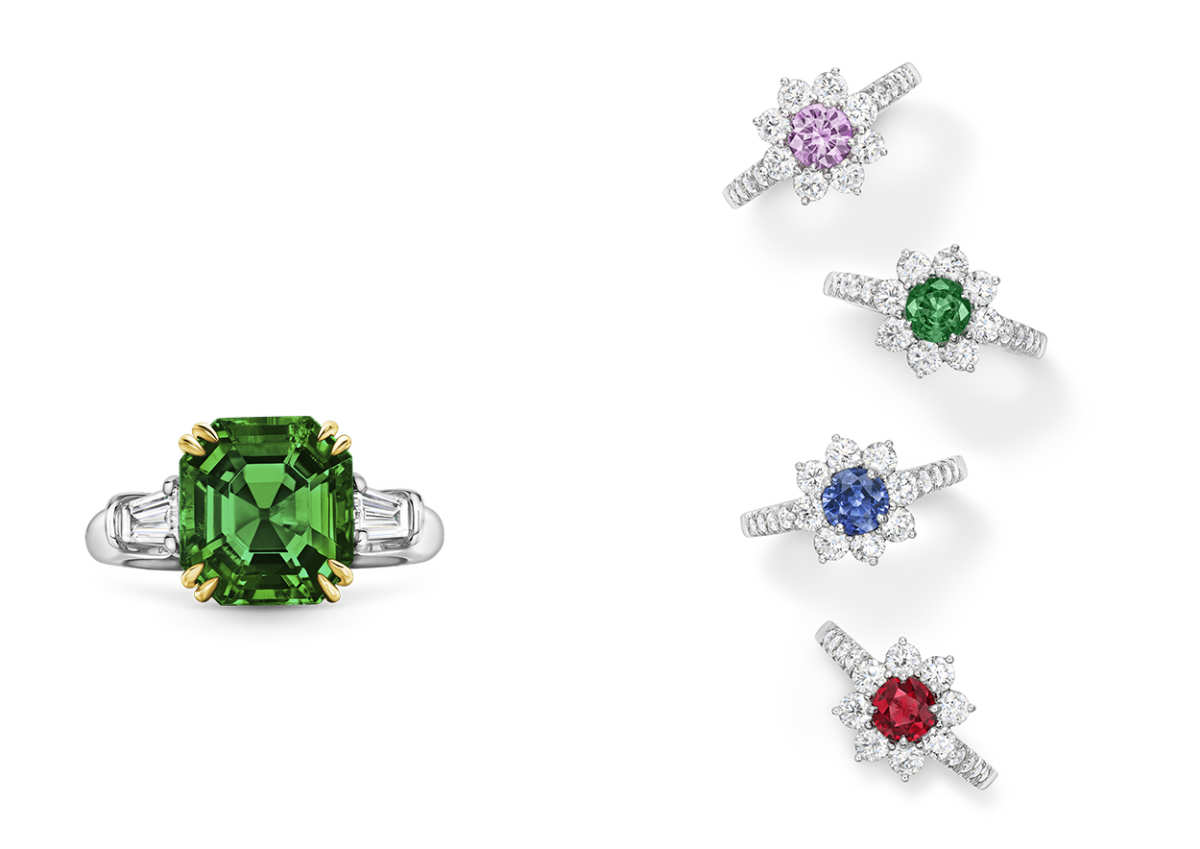 HARRY WINSTON HARRY WINSTON 圆形切割单石戒指圆形切割单石戒指单石订婚戒指Pt950 银钻石戒指订婚戒指–  H3（エイチスリー）, image size:1200x849