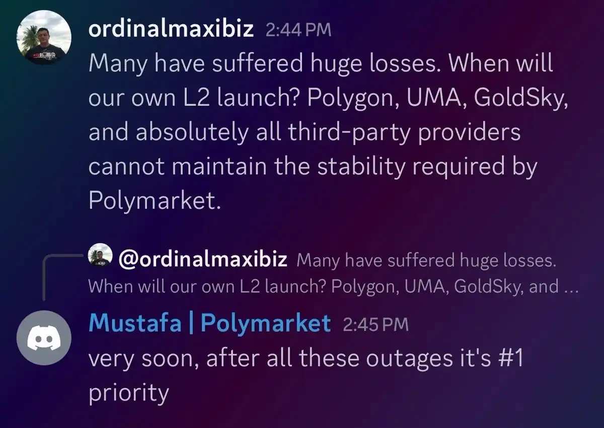 Polymarket宣布推出内部L2，这会是Polygon的王牌吗？