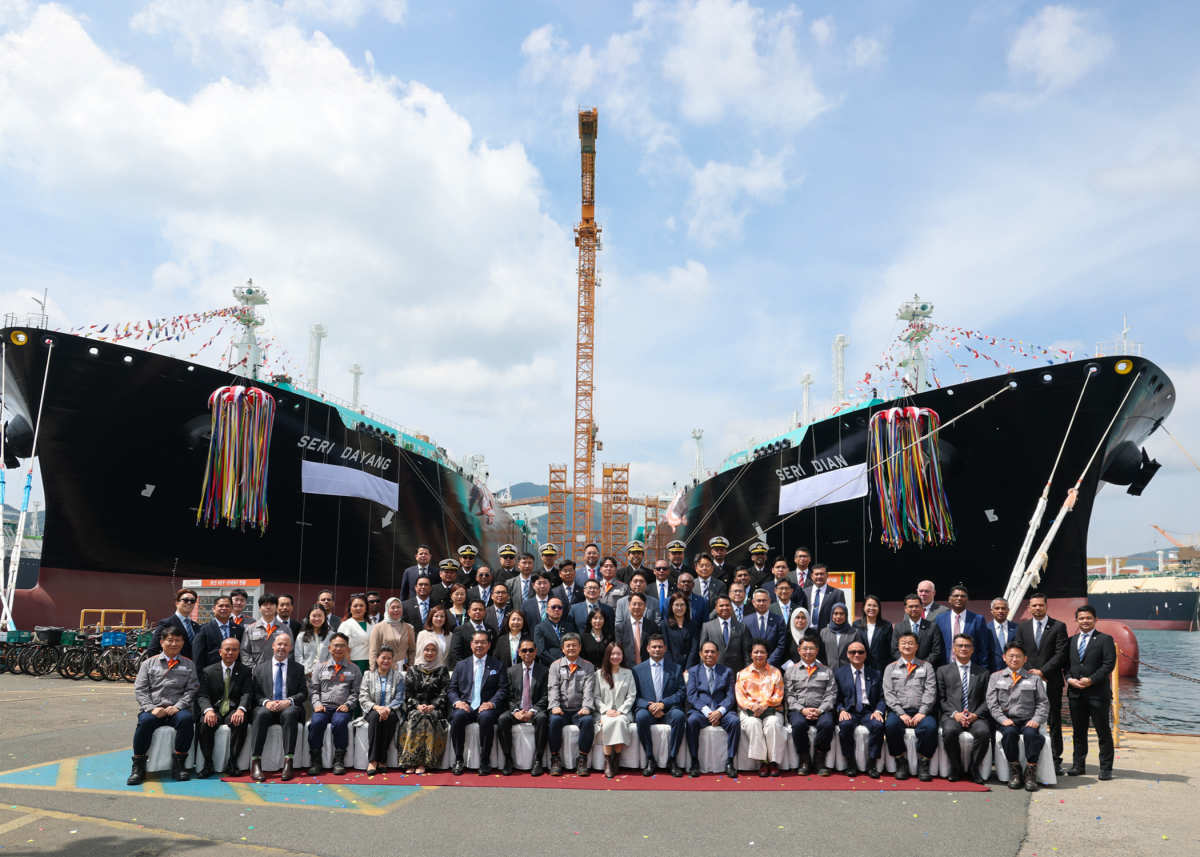 Seariver MISC社、SeaRiver Maritime向けLNG船「Seri Dian」および「Seri Dayang」の命名式を実施し、LNG船隊を拡大。
